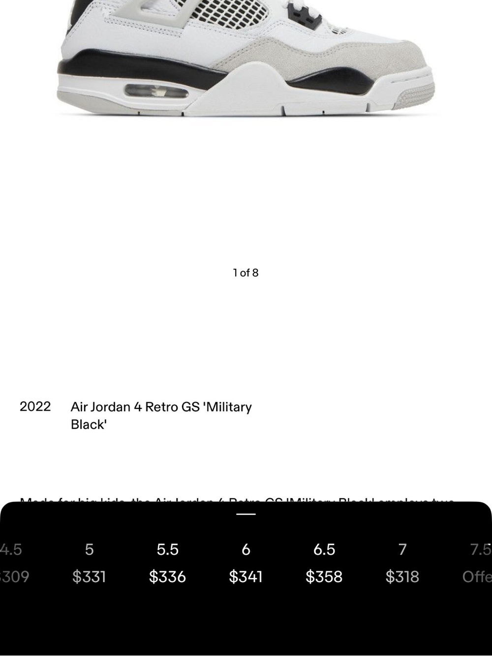 Jordan 4 Retro - Picture 4 of 4